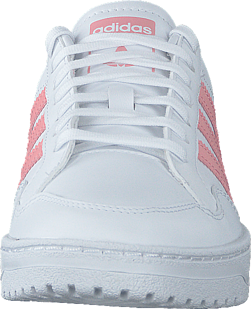 Team Court J Ftwr White/glory Pink/core Bla