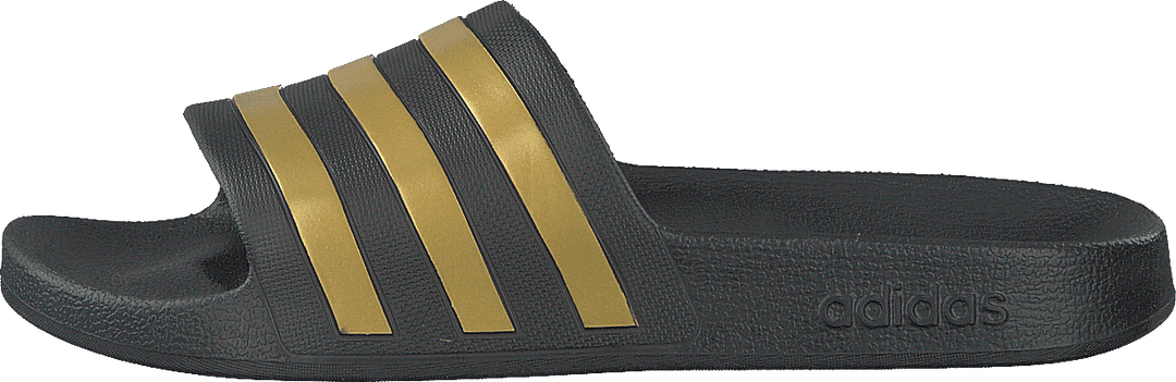Adilette Aqua Core Noir/Or Met./Core Noir