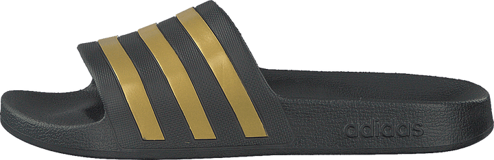 Adilette Aqua Core Noir/Or Met./Core Noir