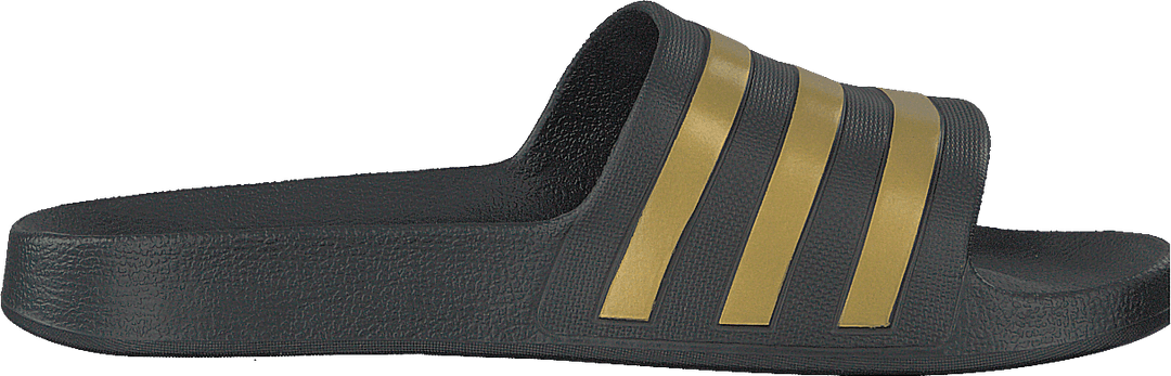 Adilette Aqua Core Noir/Or Met./Core Noir