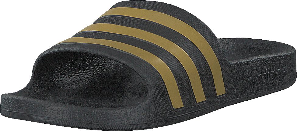 Adilette Aqua Core Noir/Or Met./Core Noir