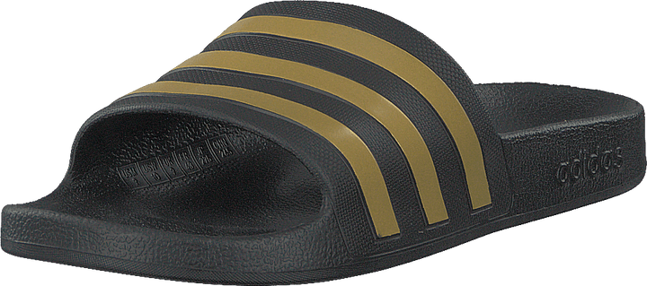 Adilette Aqua Core Noir/Or Met./Core Noir