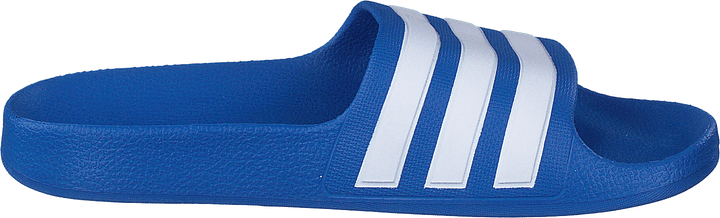 Claquettes Adilette Aqua pour enfants : bleu véritable / blanc nuage / bleu véritable