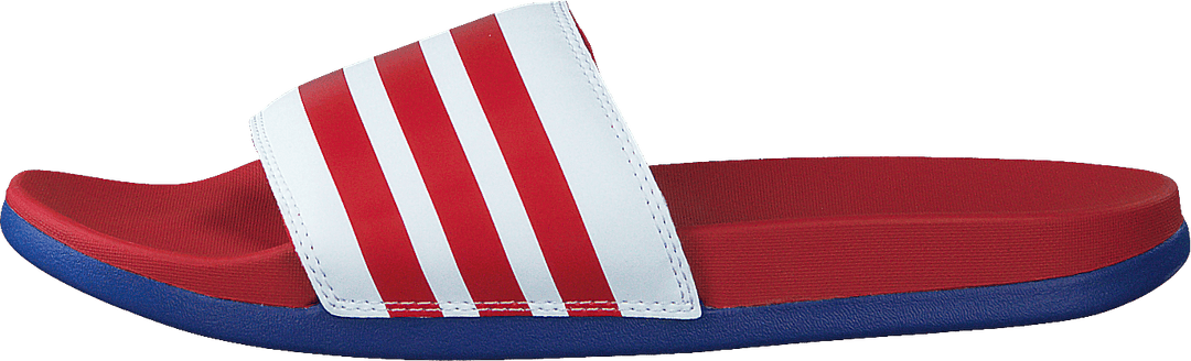 Adilette Comfort Ftwr Blanc/écarlate/équipe Royal