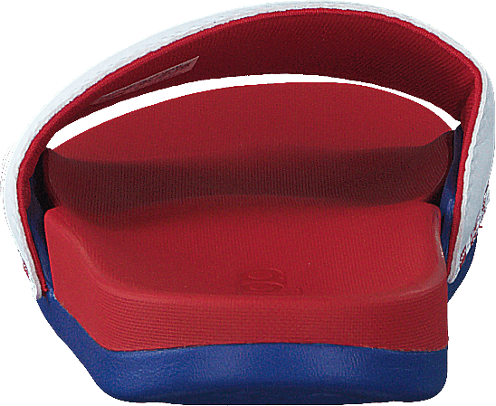 Adilette Comfort Ftwr Blanc/écarlate/équipe Royal