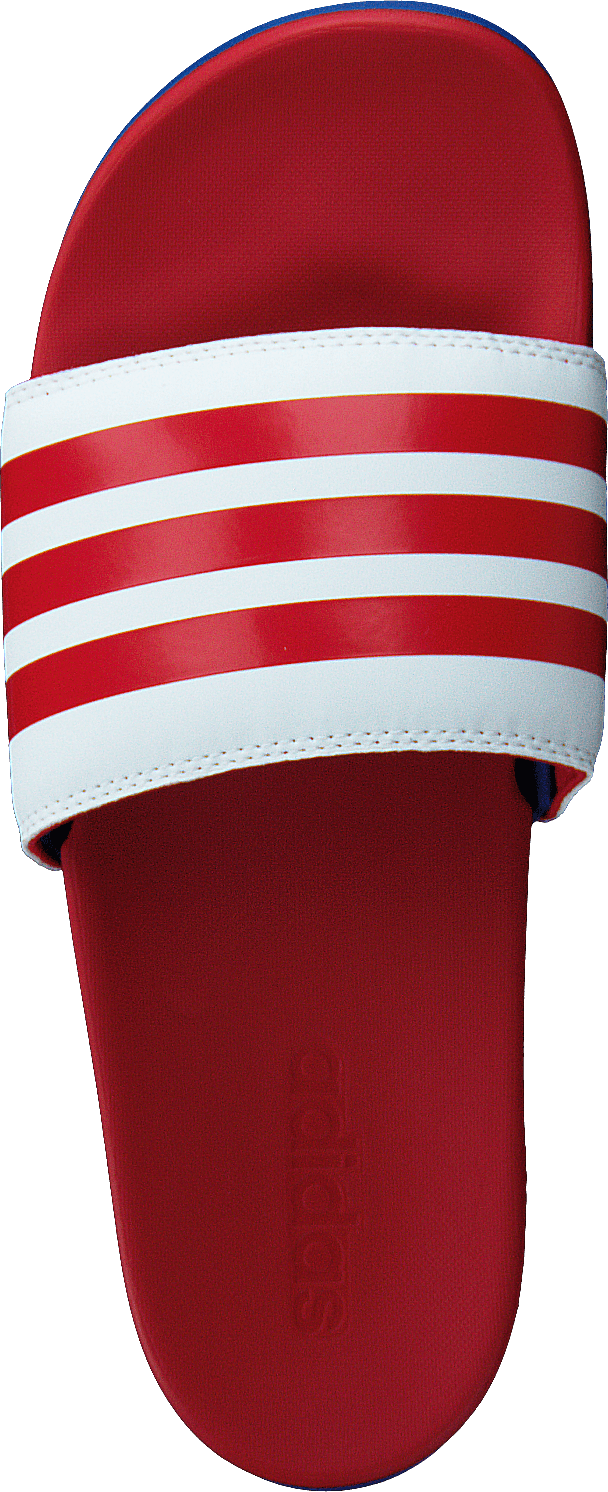 Adilette Comfort Ftwr Blanc/écarlate/équipe Royal