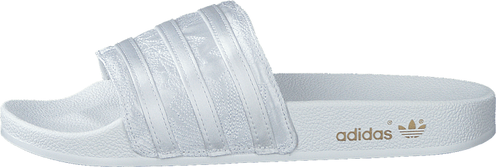 Adilette W Ftwr Blanc/ftwr Blanc/or Met