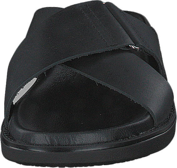 Biadebbie Leder Cross Sandale 100 Schwarz