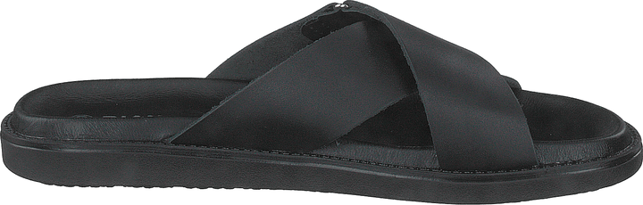 Biadebbie Leder Cross Sandale 100 Schwarz