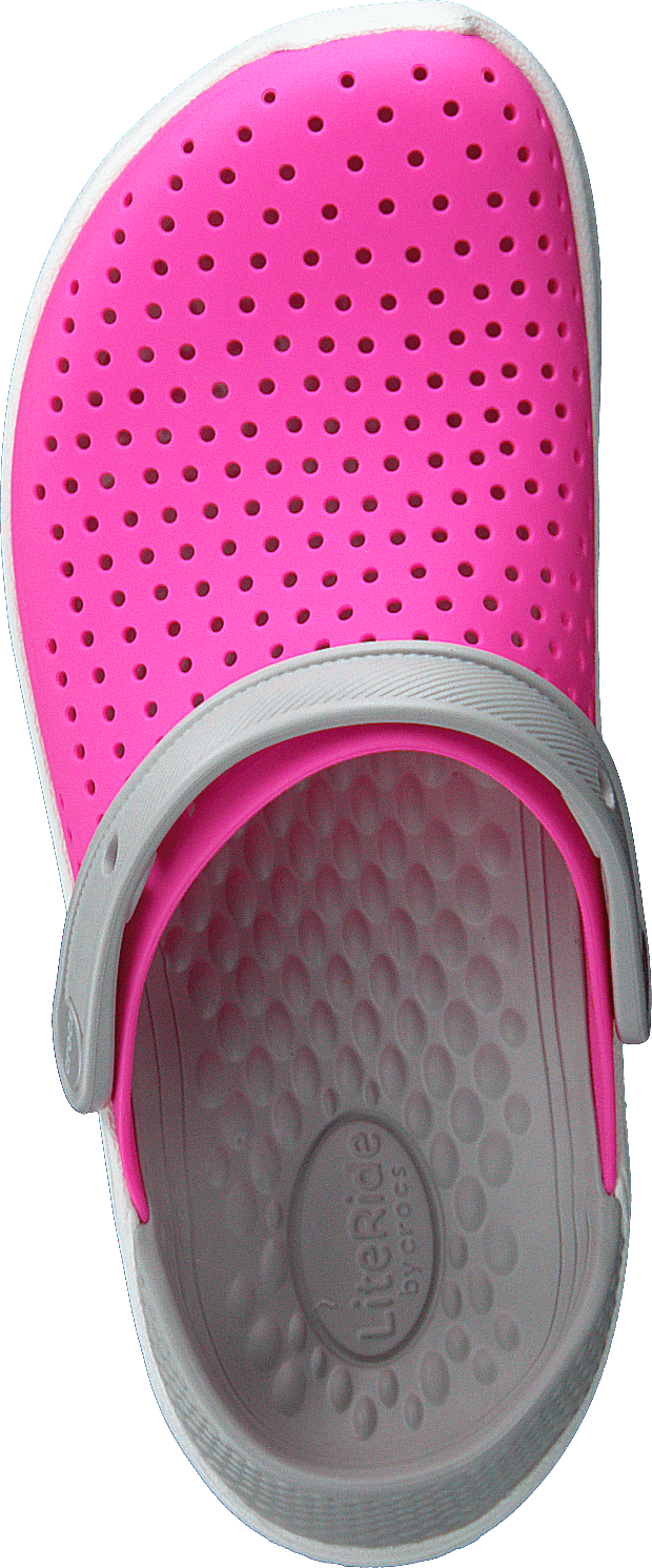 LiteRide Clog Lapset Electric Pink / Valkoinen