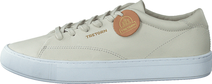 Tourname Cuir Blanc cassé/blanc