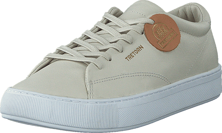Tourname Cuir Blanc cassé/blanc
