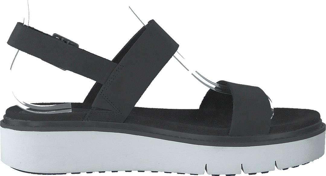 Safari Dawn 2 Band Sandále Jet Black