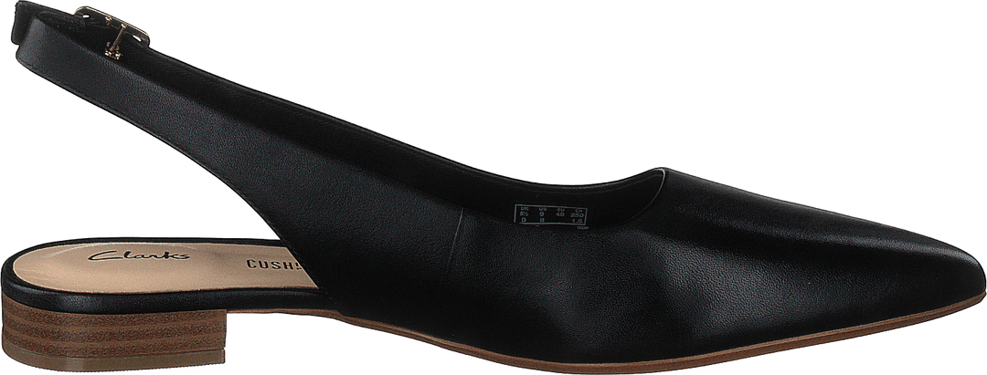 Laina15 Sling Cuir Noir