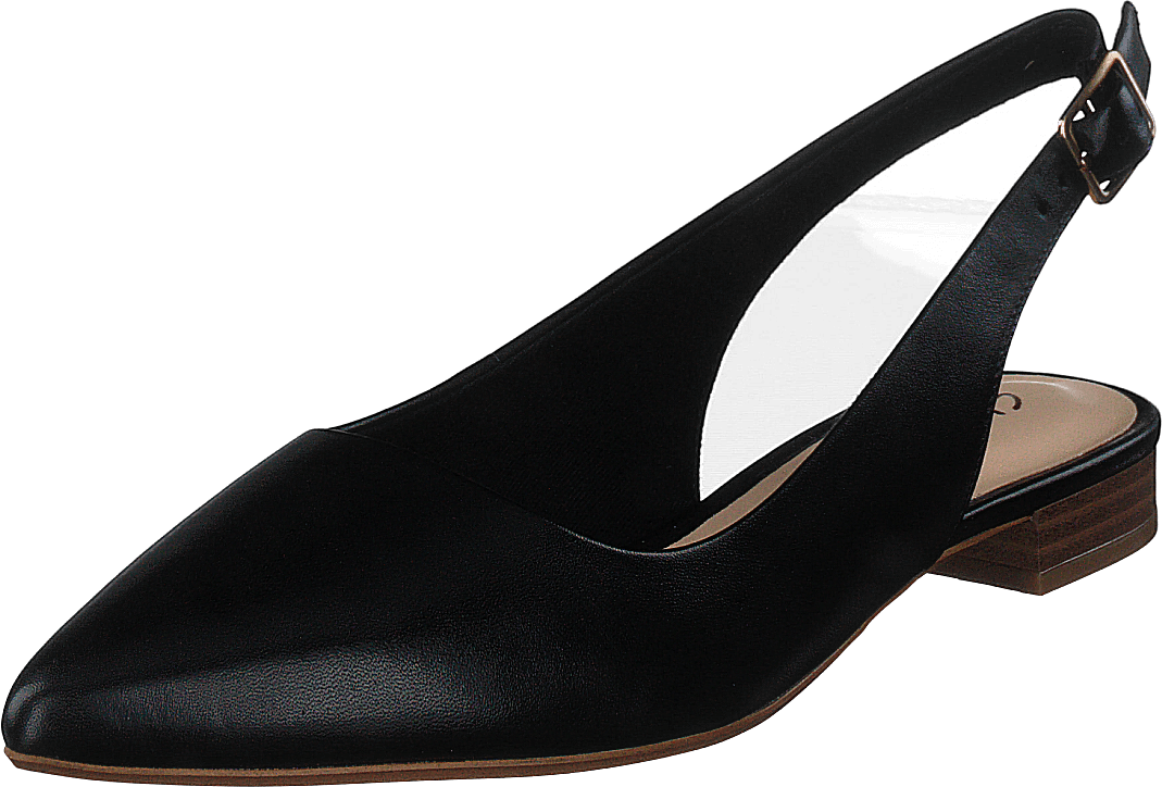 Laina15 Sling Cuir Noir