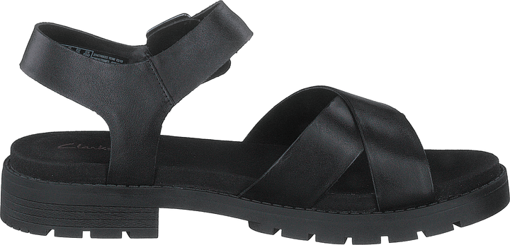 Bracelet Orinoco en cuir noir