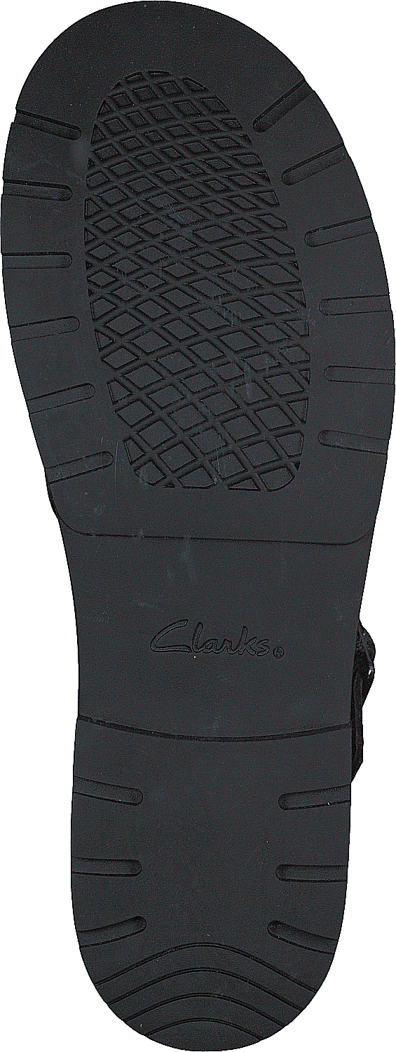 Bracelet Orinoco en cuir noir