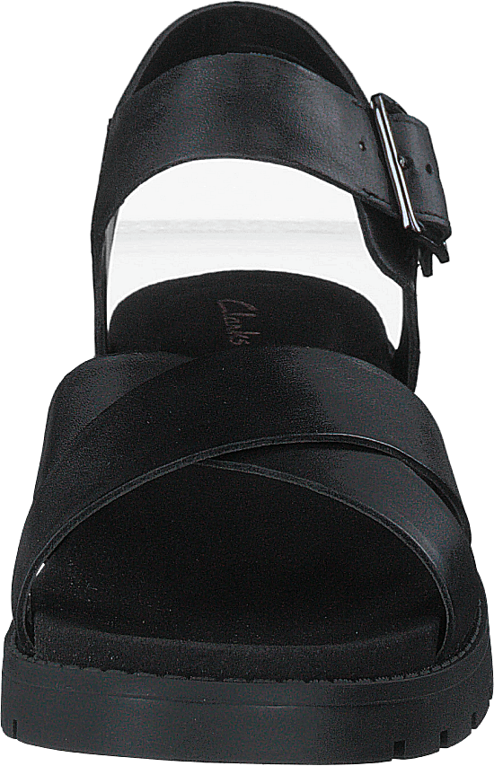 Bracelet Orinoco en cuir noir