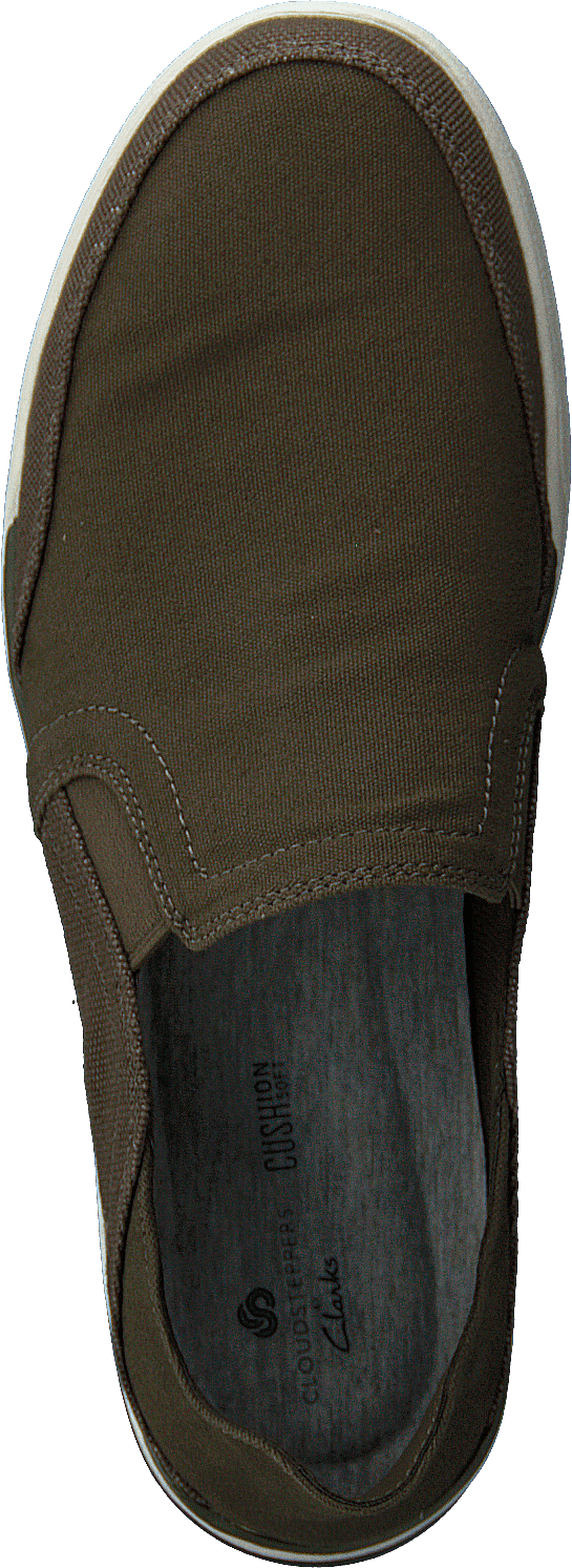 Step Isle Row Khaki Green Canvas