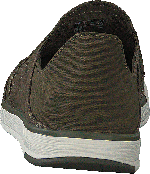 Step Isle Row Khaki Green Canvas