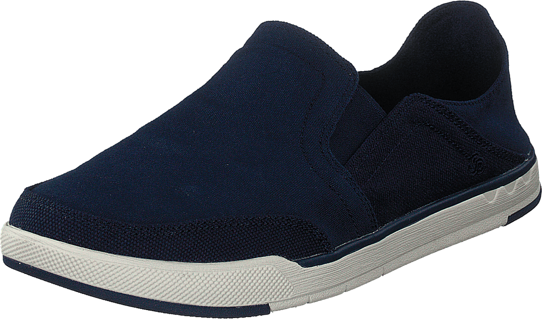 Step Isle Row Navy Canvas