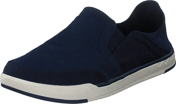Step Isle Row Navy Canvas