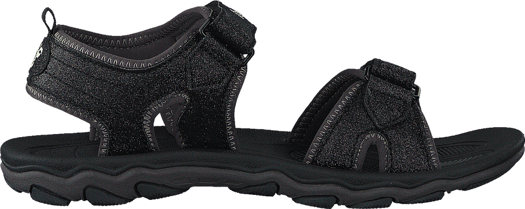 Sandal Sport Glitter Jr Black