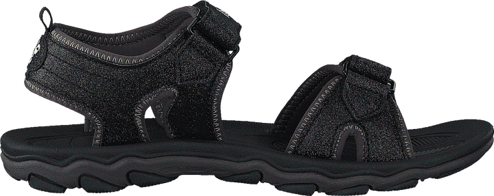 Sandal Sport Glitter Jr Black