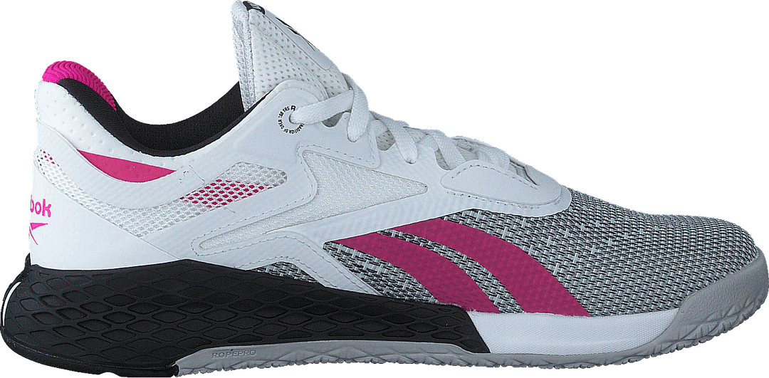 Nano X Blanc/noir/rose fier
