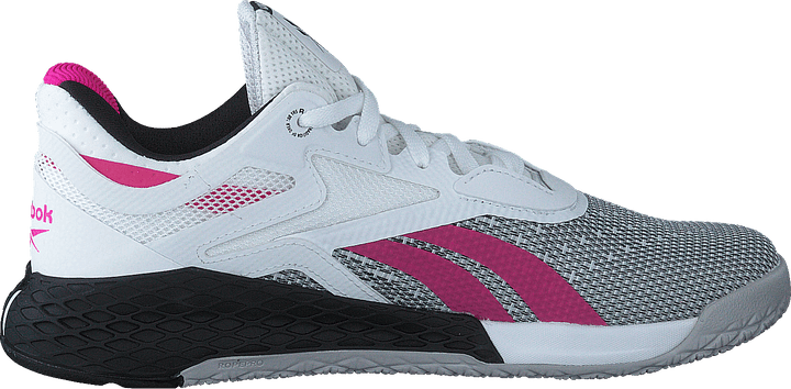 Nano X Blanc/noir/rose fier