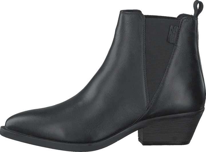 Valletta sort læder