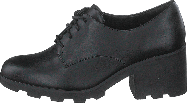 Rene Lace Black Leahter