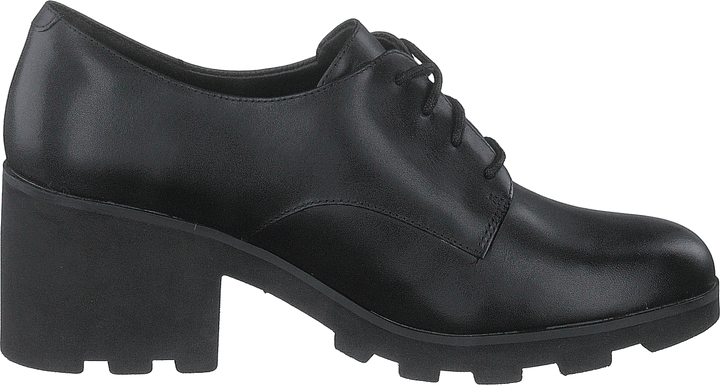 Rene Lace Black Leahter