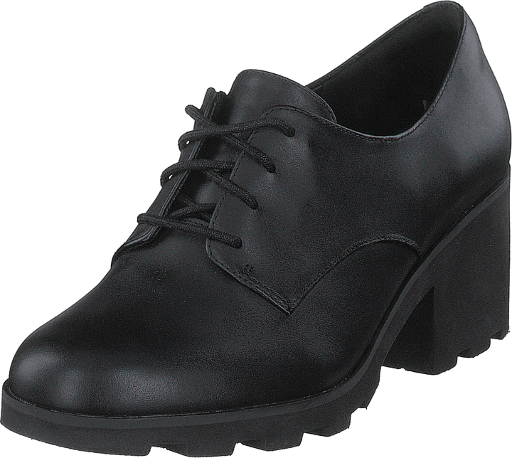 Rene Lace Black Leahter