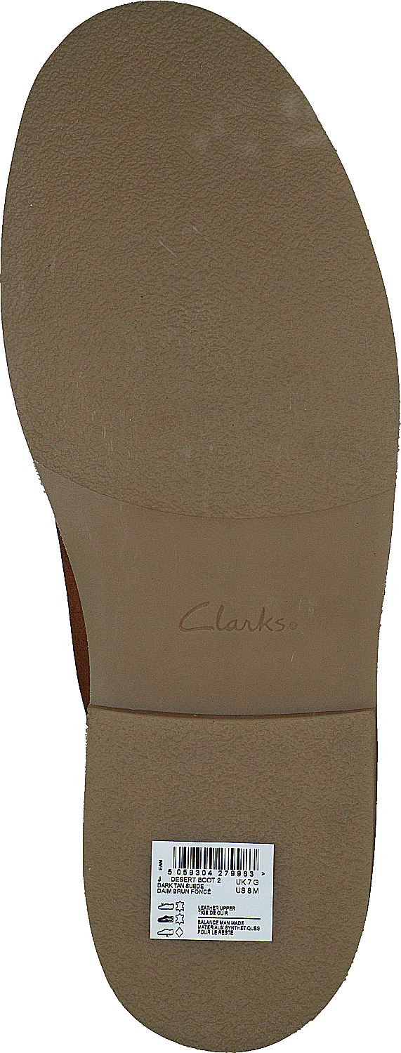 Desert Boot2 Tummanruskea mokkanahka