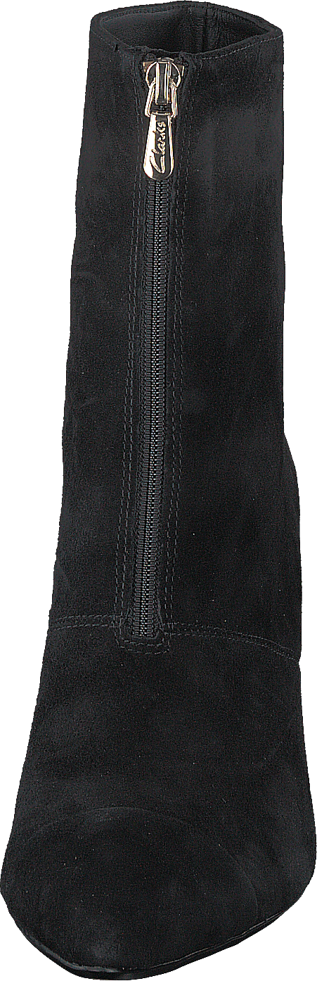 Laina85 Kotník černá semišová