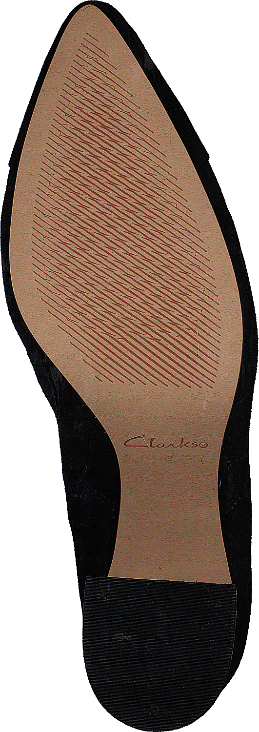 Laina85 Kotník černá semišová