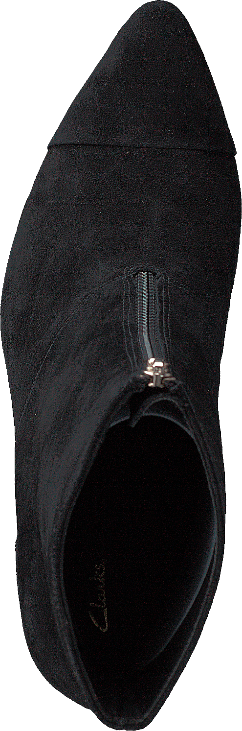 Laina85 Kotník černá semišová