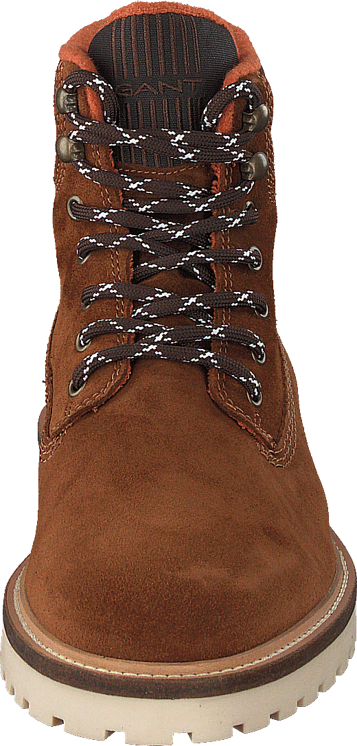 Roden Mid Lace Boot Cognac