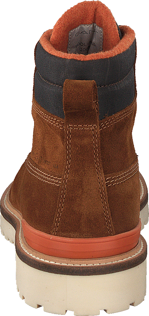 Roden Mid Lace Boot Cognac
