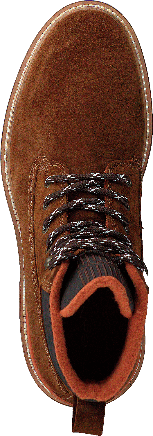 Roden Mid Lace Boot Cognac