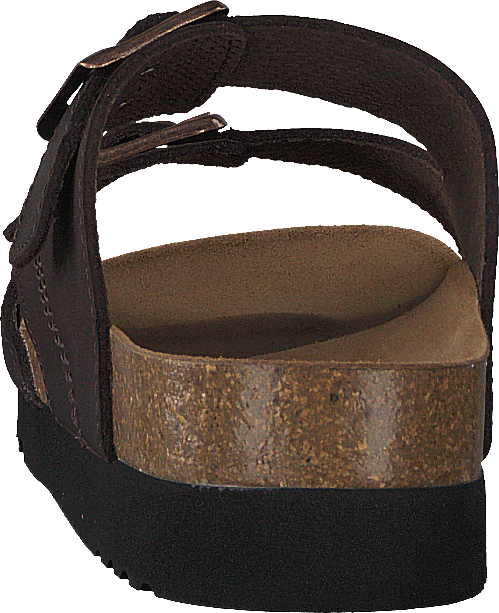 Moldava Wg Ad Geöltes Leder Dunkelbraun/Rosegold