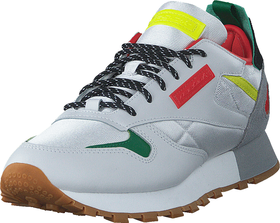 Classic Leather Reedux Porcel/Colsha/Basgrn