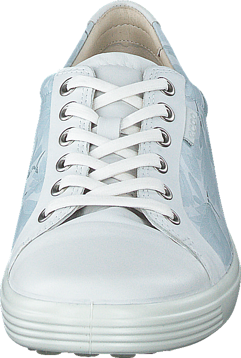 Soft 7 W Weiß/Staubblau