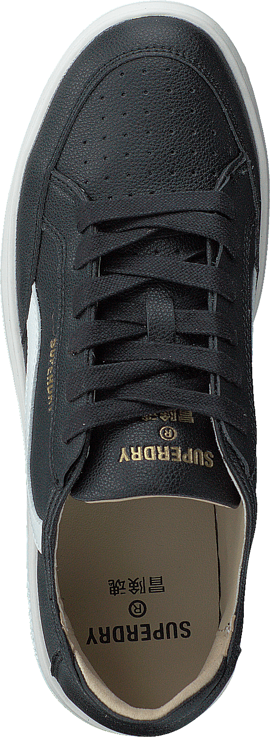 Basket Lux Low Trainer Nero/Bianco