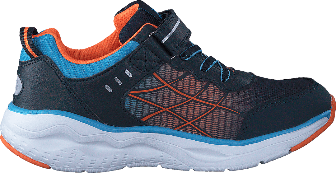 Combinaison bleu marine/orange