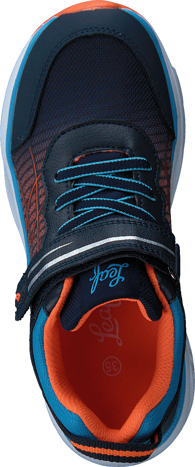 Combinaison bleu marine/orange