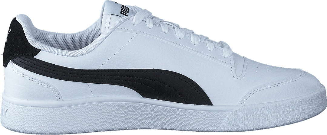 Puma Shuffle White-black-teamgold
