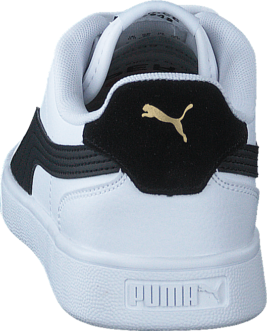 Puma Shuffle White-black-teamgold