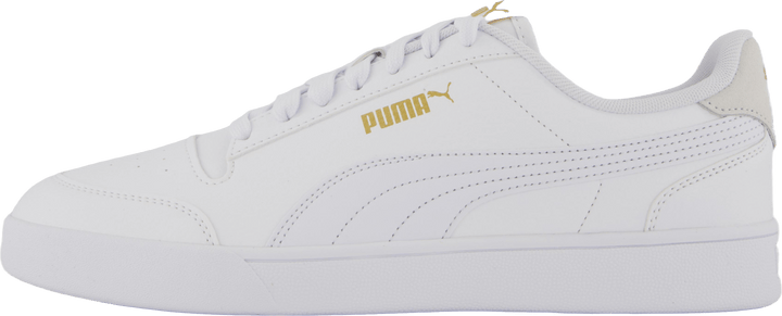 Puma Shuffle Blanc-blanc-équipe or